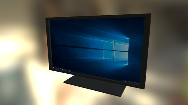 Monitor 3D Model