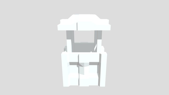 Cool cyber box 3D Model