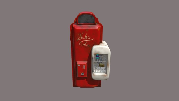 fallout 4 fridge 3D Model