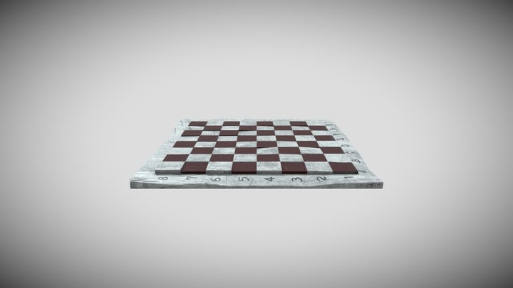 Chessboard 3D Model