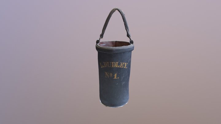 Fire Bucket 3D Model