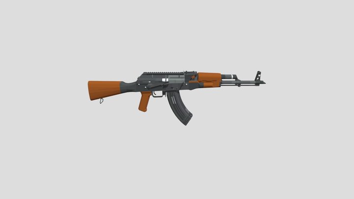 AK-47 3D Model