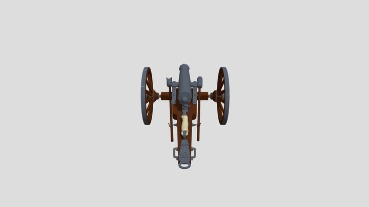 DP Cannon 3D Model