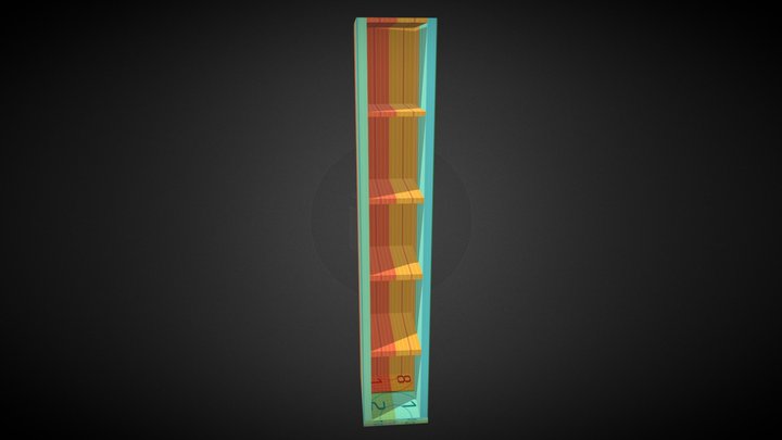 Shelf with Texture 3D Model