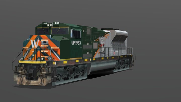 union pacific emd sd70ace 1983