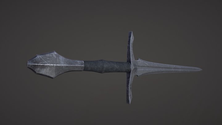 Old Sword 3D Model