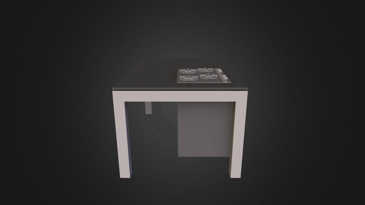 mueble cocina prueba 22 3D Model