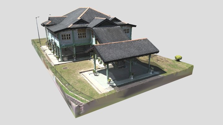 Istana Darussalam 3D Model