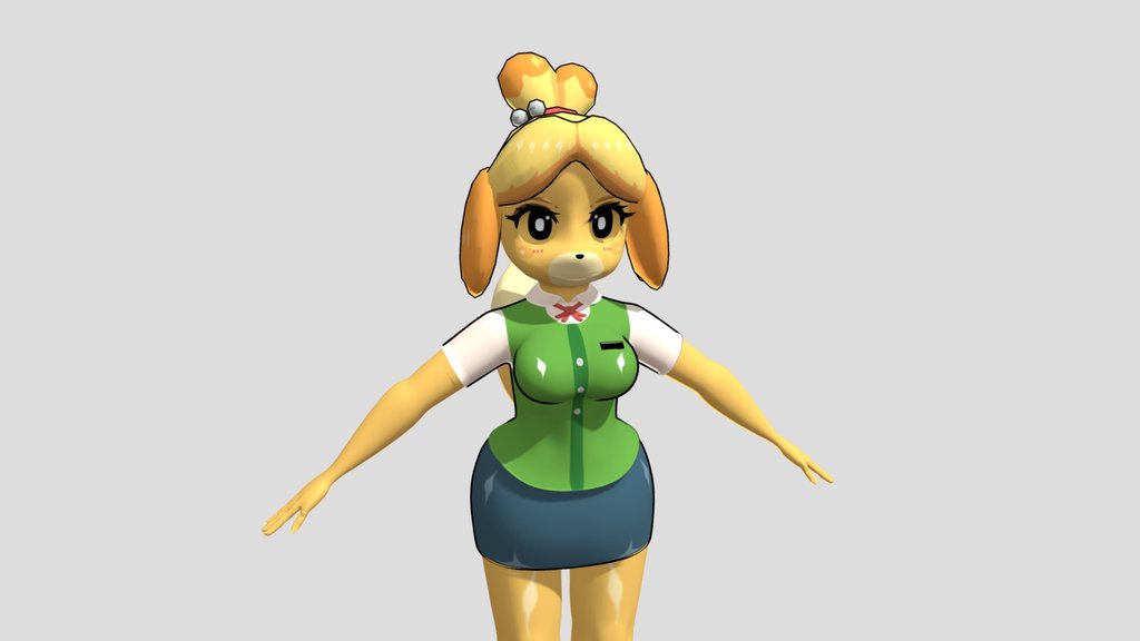 Isabelle 3D Model