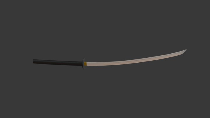 Free katana 3D Model