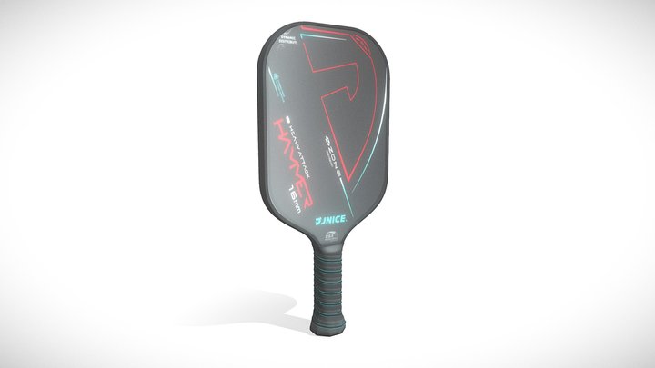 pickleball Paddles 3D Model