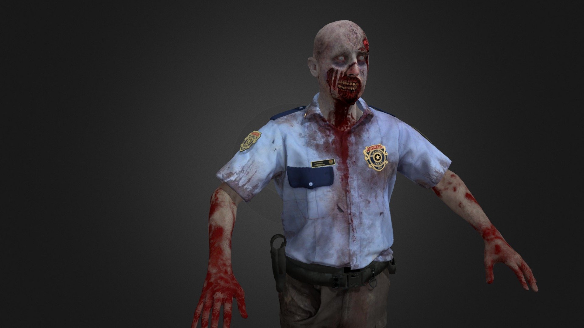 Zombie _ Police Officer RE2