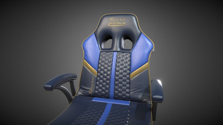 X Rocker Adrenaline- Gaming Chair 3D Model