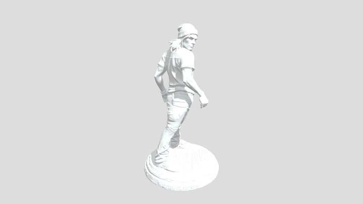 Lonely Wanderer 3D Model