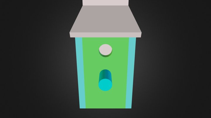 Aware Camp Birdhouse Madison Berkowitz 3D Model