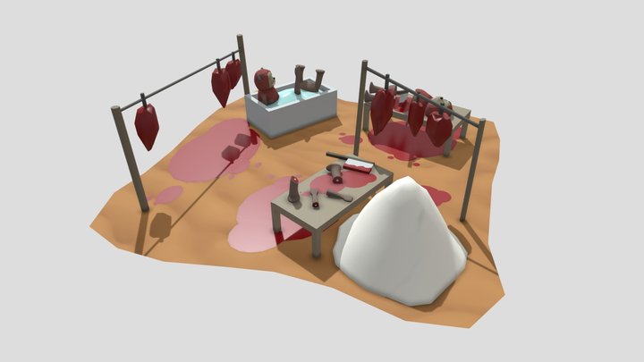 Goblin Butcher - Crystal Frenzy 3D Model