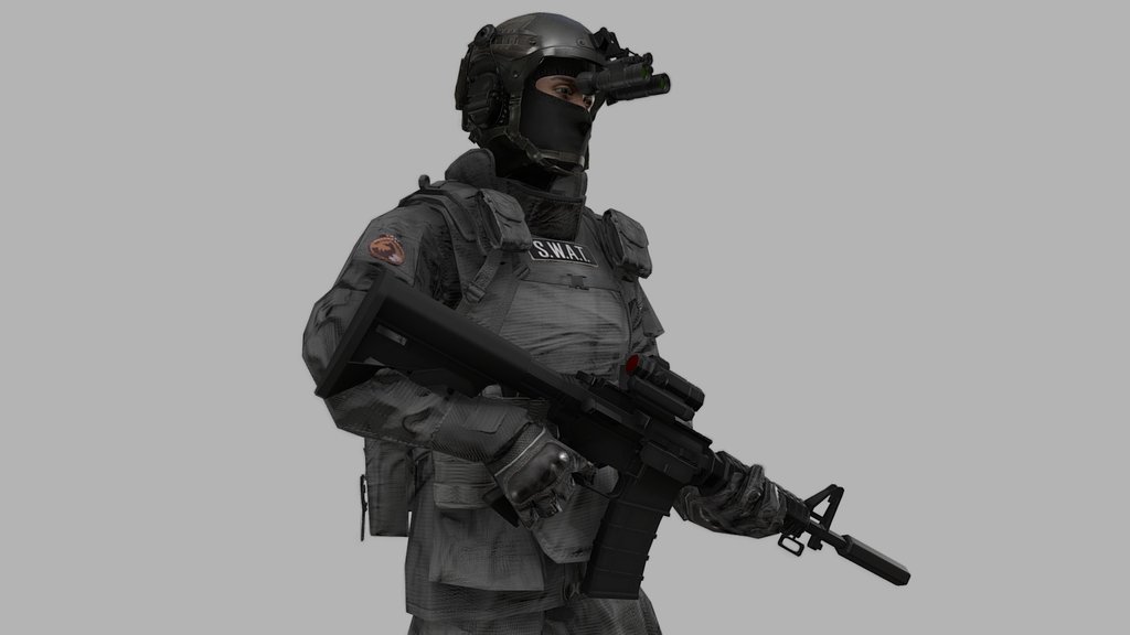 SWAT with M4
