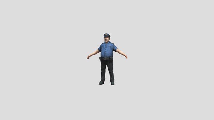 Mr.meat 2 Andrew(No Rig) 3D Model