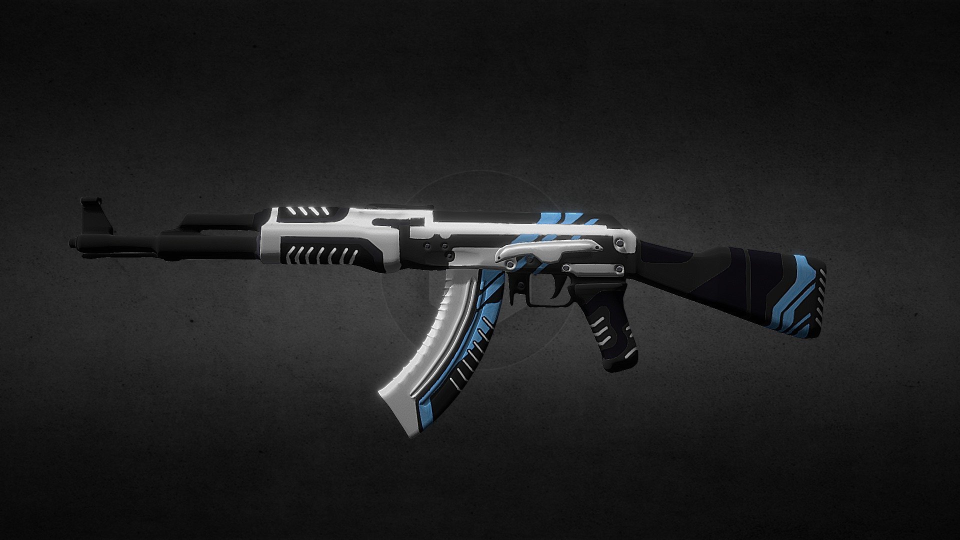 AK-47, Vulcan wallpaper created by Avgustin