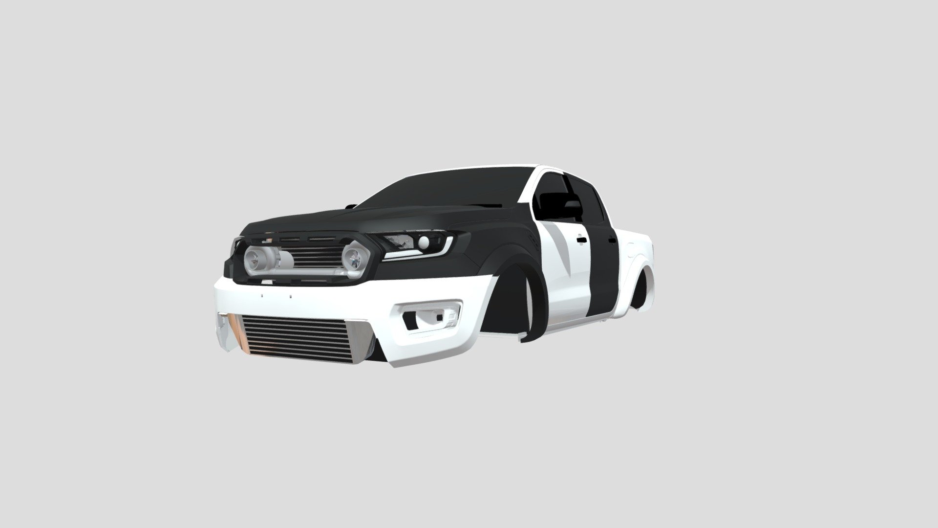 2018 Ford Ranger Raptor 2.2 Tuned - Download Free 3D model by Ayo850850 ...