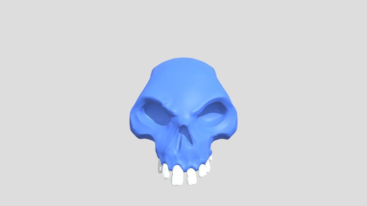 Sea of Thieves Skull 3D Model