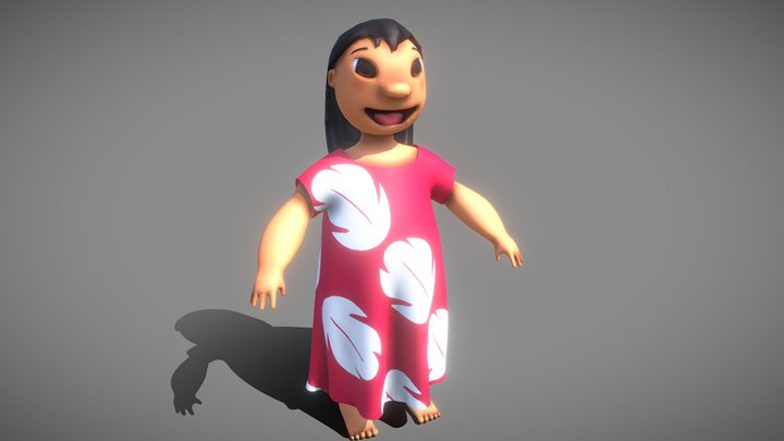 Lilo 3D Model