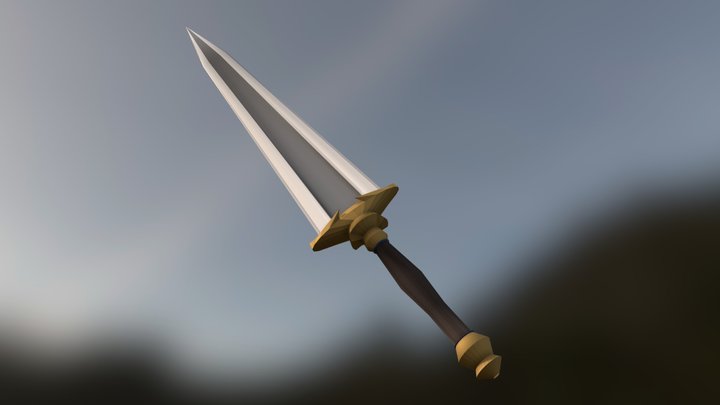 Guardian Blade 3D Model