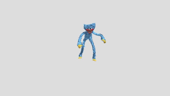 HuggyWuggy 3D Model