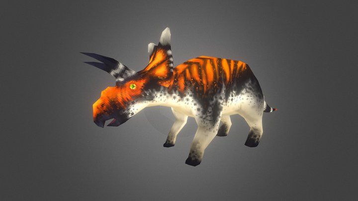 albertacaratops 3D Model
