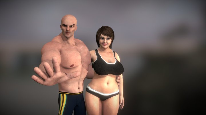 Mr.Muscels 3D Model