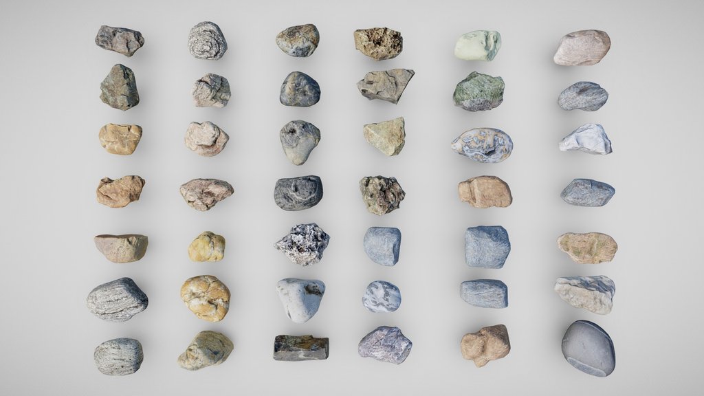 Lowpoly Rocks - 1
