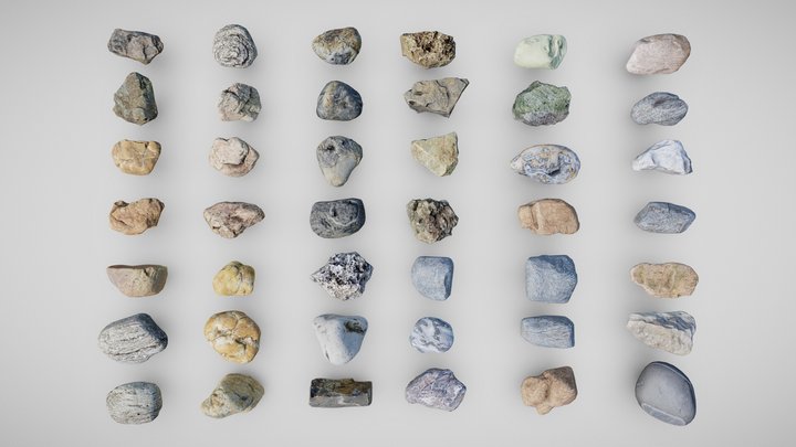 Lowpoly Rocks - 1