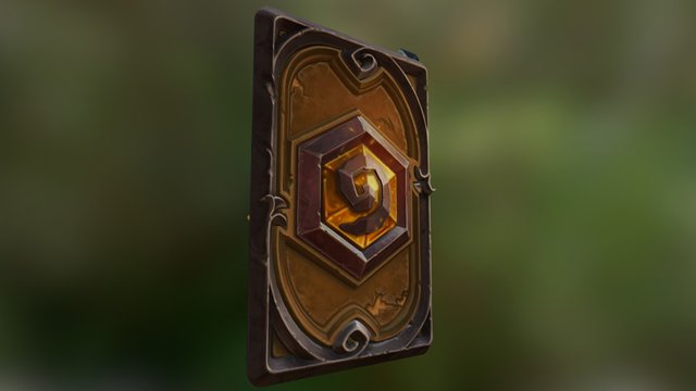 Hearthstone Card 3D Model