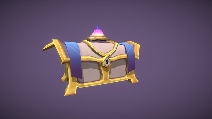 DAE - war chest 3D Model