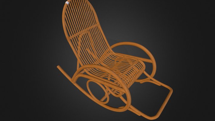 Rattan chair 3D Model