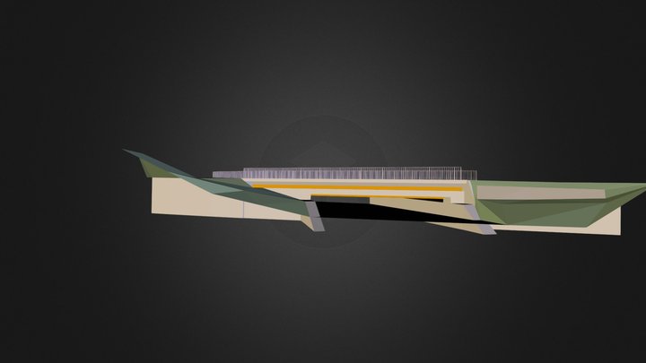 Pont de Peney-Dessous 3D Model