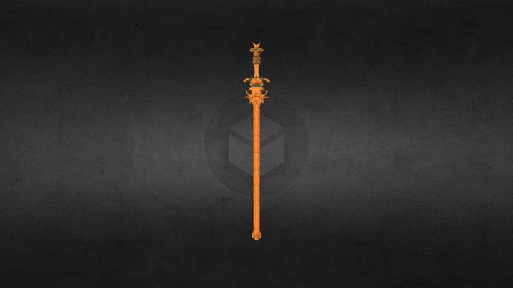 Sun Sword 3D Model