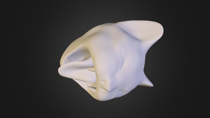 yawncathead.stl 3D Model