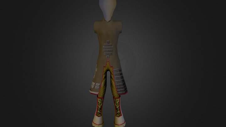 negi Clothes 3D Model