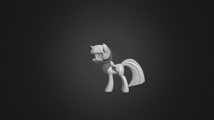 Pony25MANE.blend 3D Model