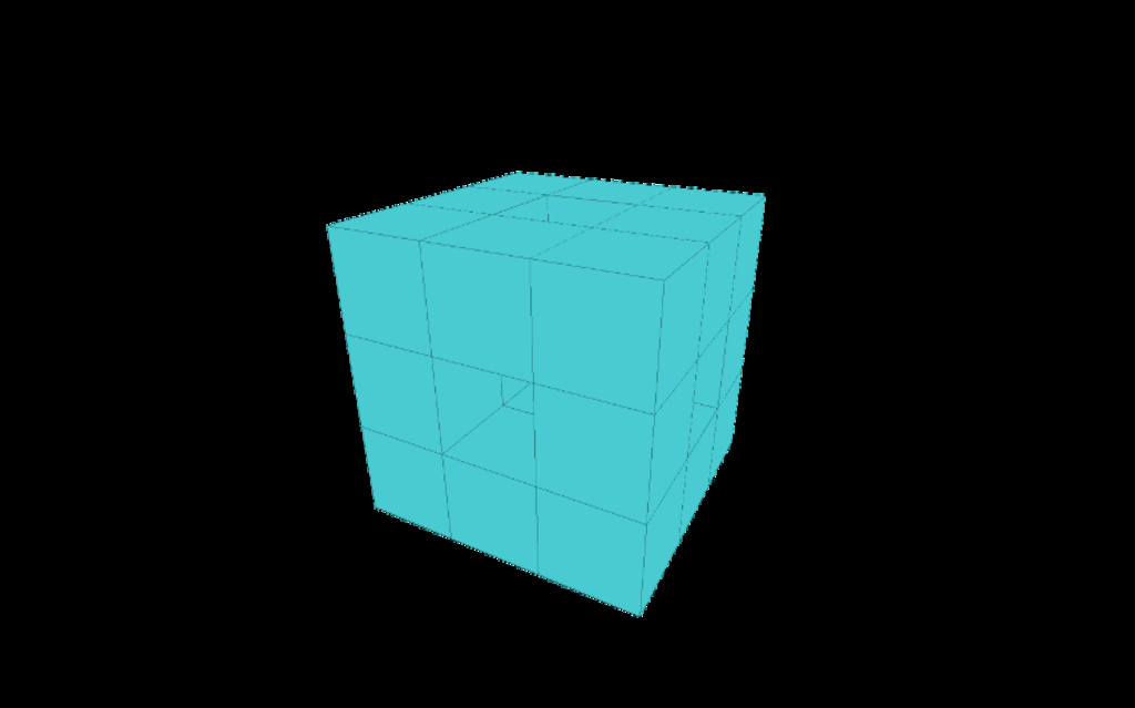 2nd Fractal Cube Iteration