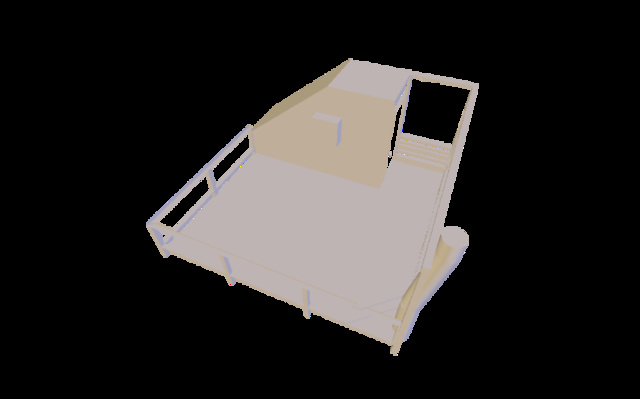 Roof Deck.dae 3D Model