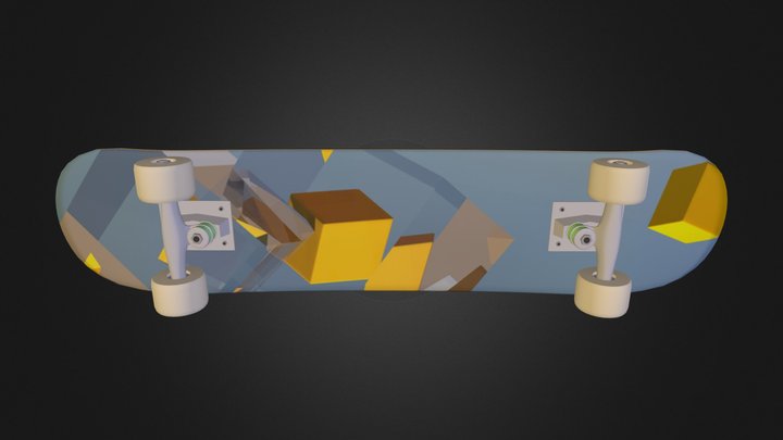 Skateboard 3D Model