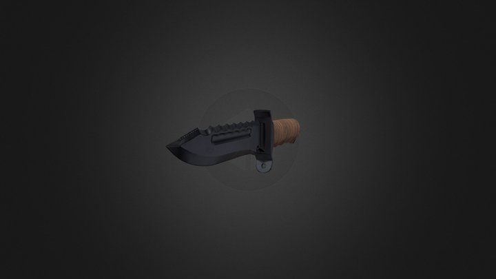 Knife "Kartan" 3D Model