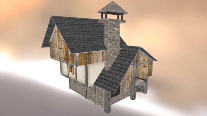 Strange House 3D Model