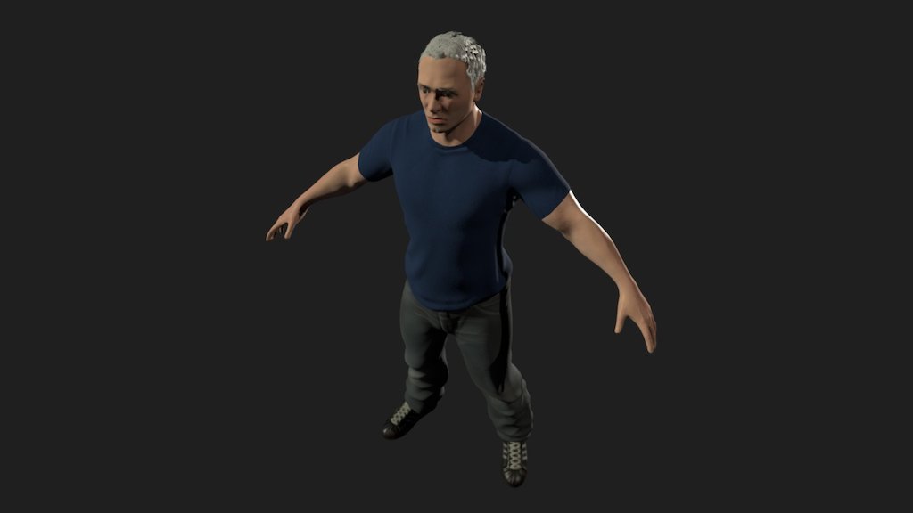 Male Character- Clothes and Hair