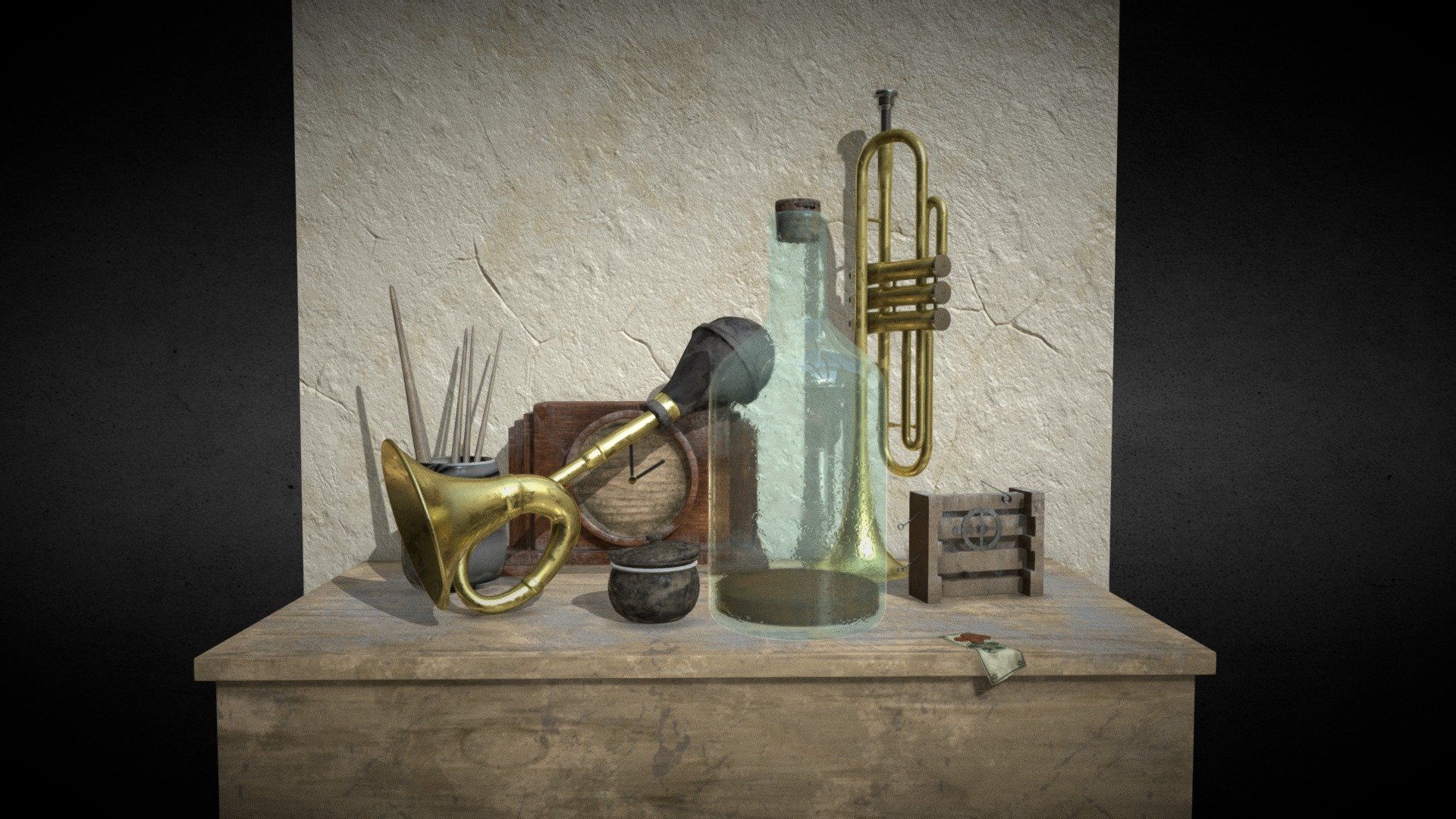 Antique trinkets