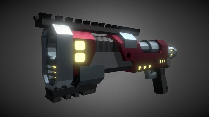 ION RIFLE - (EC-11) 3D Model