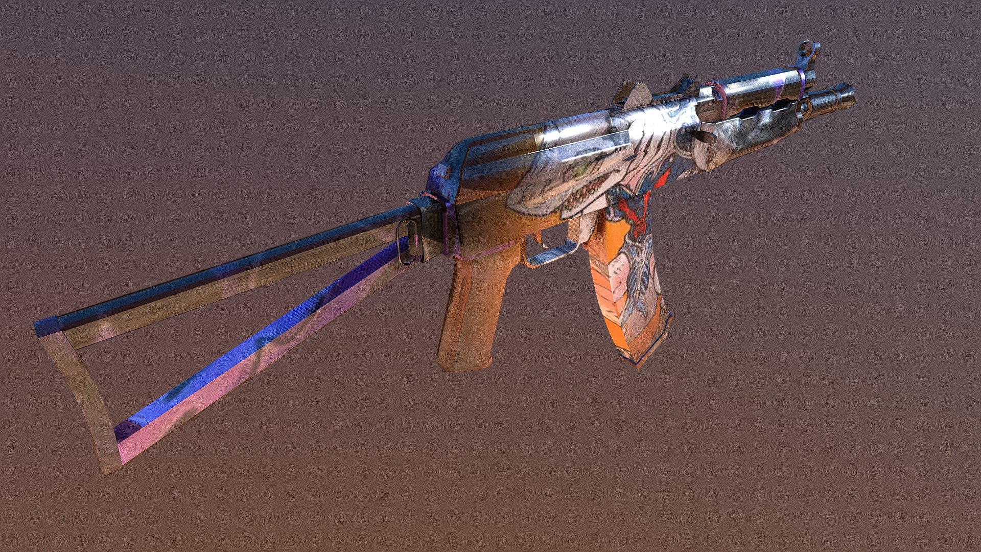 Assault Rifle Russian - Buy Royalty Free 3D model by João Miranda ...