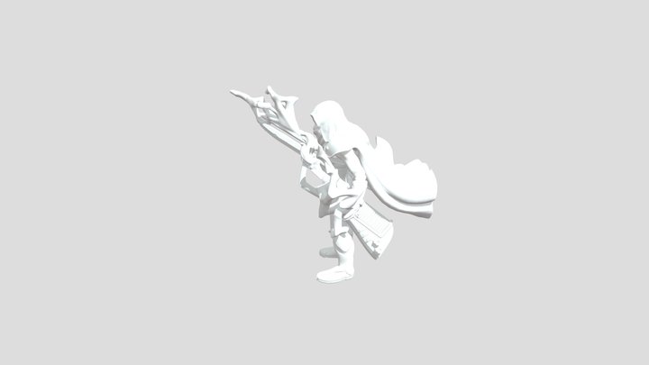 1_ Super Skeletor Color 3D Model